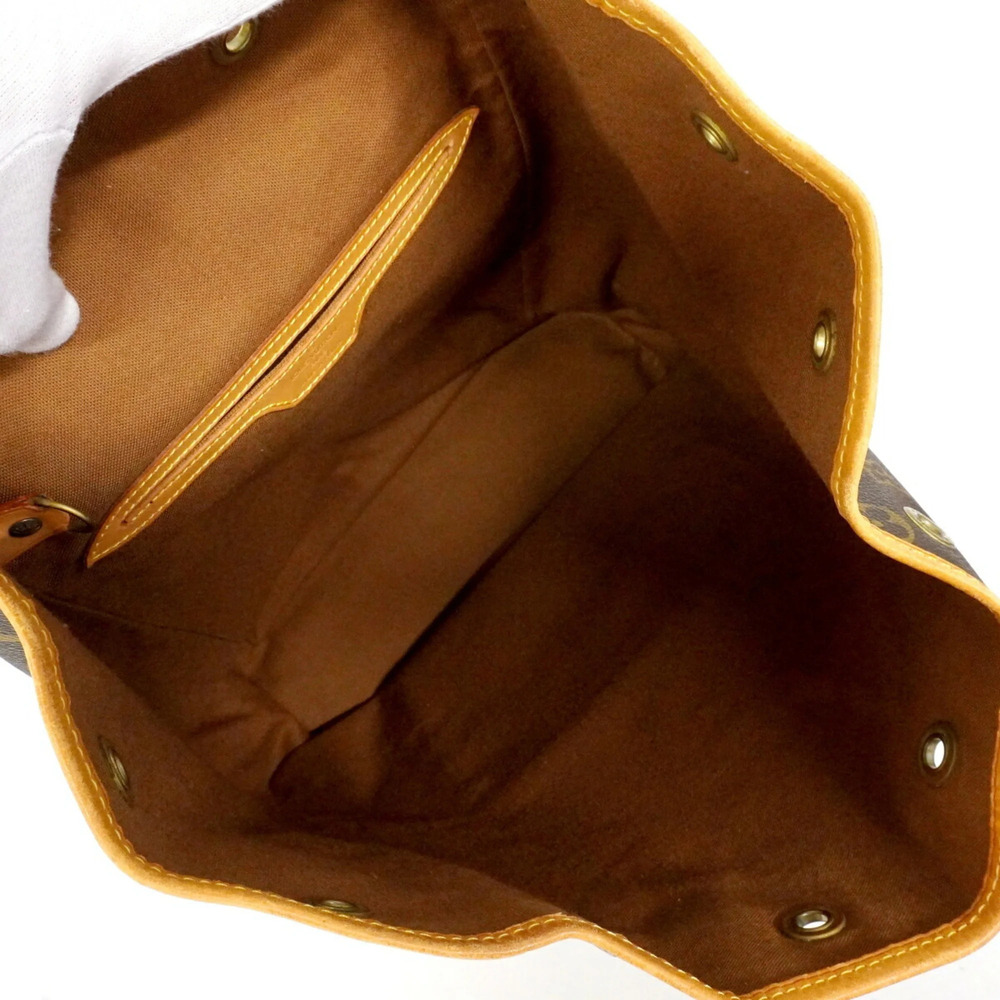 LOUIS VUITTON Authentic Brown Monogram Backpack - Picture 4 of 14